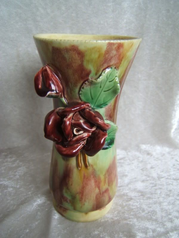 Delamere and Classic Art Ware Australian Pottery Sponge Glazed Vases